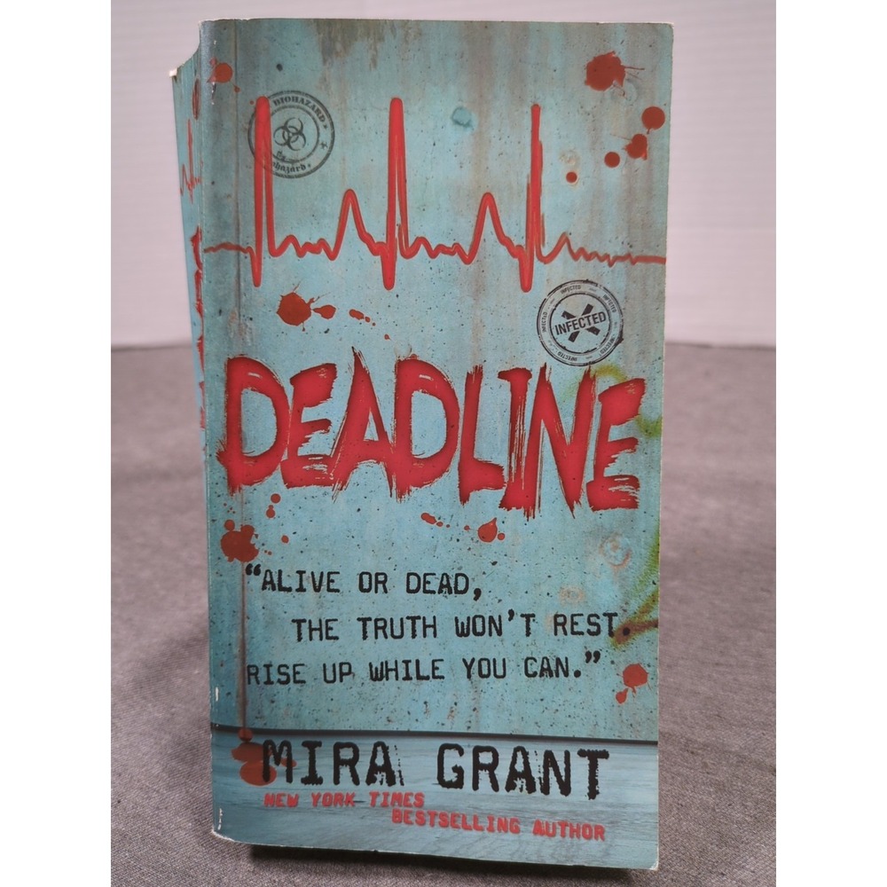 Deadline Mira Grant Seanan McGuire Newsflesh Series Book 2 First Edition PB 2011 - Picture 11 of 13